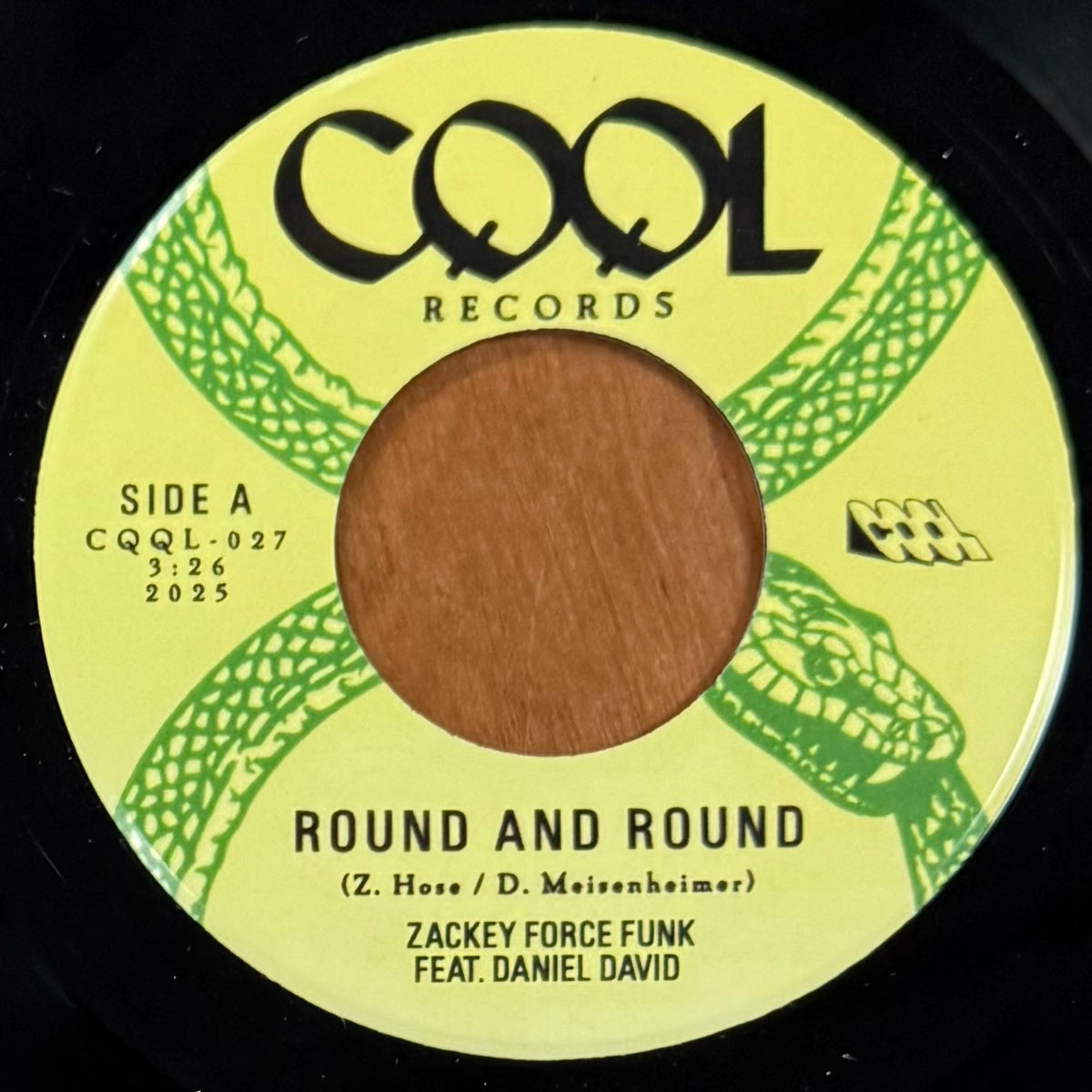 Zackey Force Funk & Daniel David - Round and Round b/w Finely