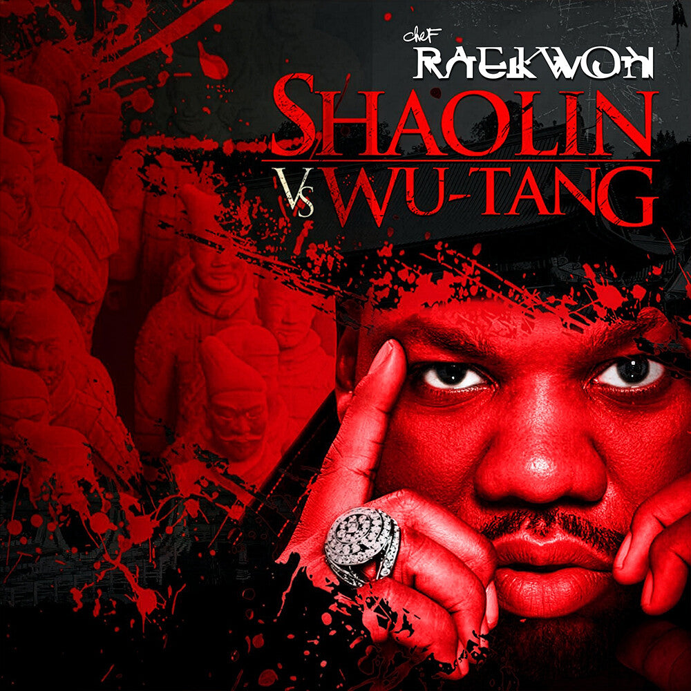 the album cover for Raekwon - Shaolin vs. Wu-Tang - 15th Anniversary [Indie Exclusive Blood Oath]