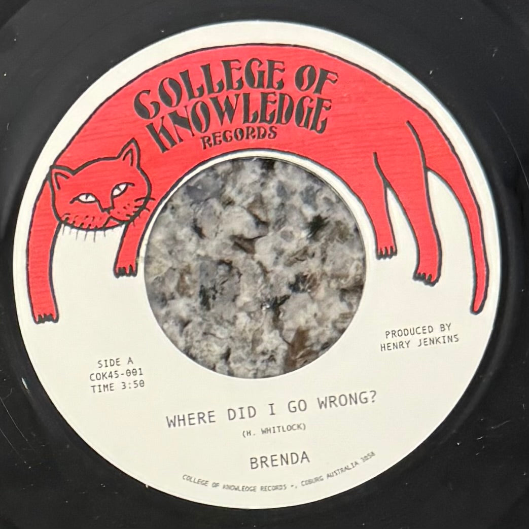 Brenda - Where Did I Go Wrong? b/w Family