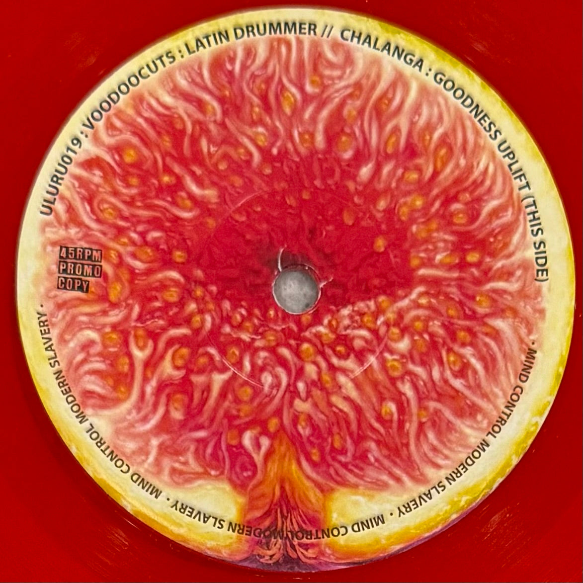 Voodoocuts - Latin Drummer b/w Chalanga - Goodness Uplift (Red Vinyl)