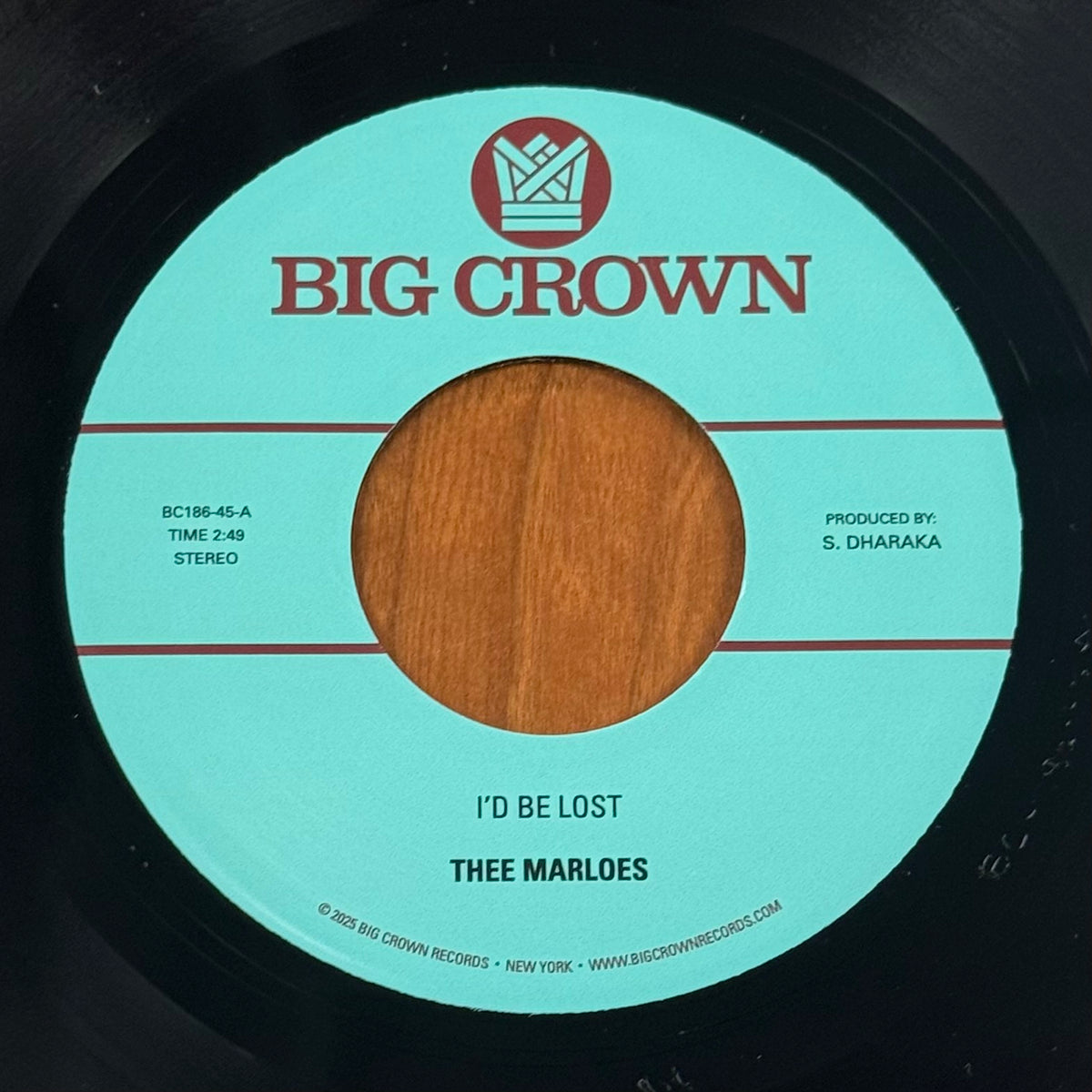 Thee Marloes - I'd Be Lost b/w What's On Your Mind