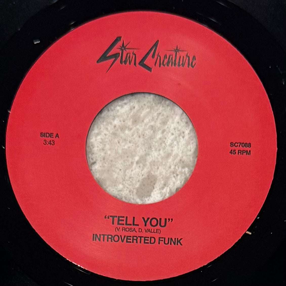 Introverted Funk - Tell You b/w Fan Out