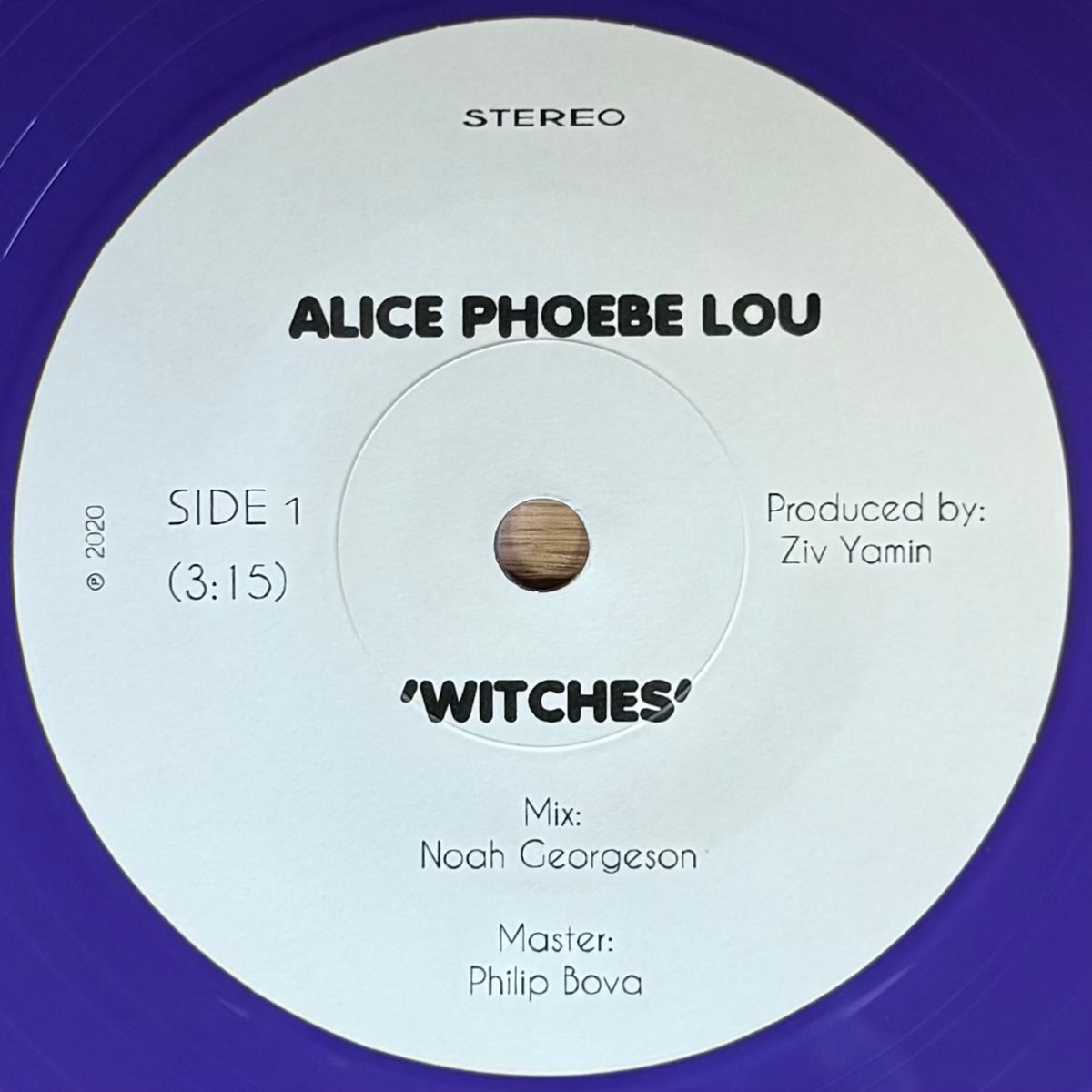 Alice Phoebe Lou - Witches b/w Touch (Purple Vinyl) (7")