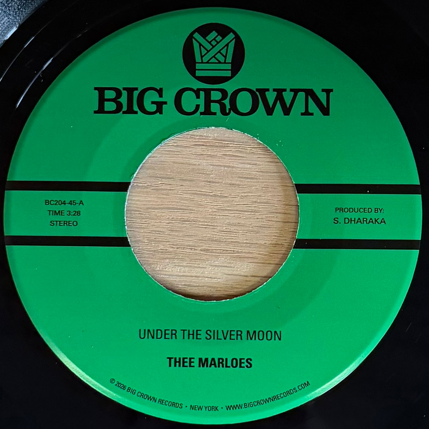 Thee Marloes - Under The Silver Moon b/w Through The Changes (7")