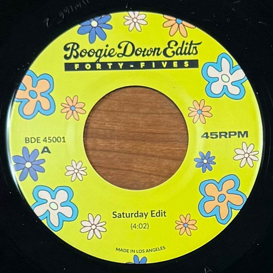 【激レア】Saturday(edit) - Boogie Down Edits Boogie Down Edits - Saturday b/w Couldn't Love U More (7