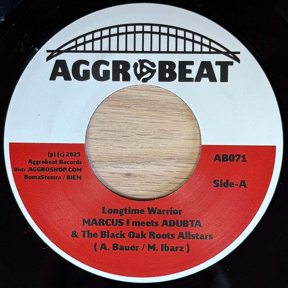 MARCUS I Meets aDUBya - Longtime Warrior b/w Warrior Sax (7")