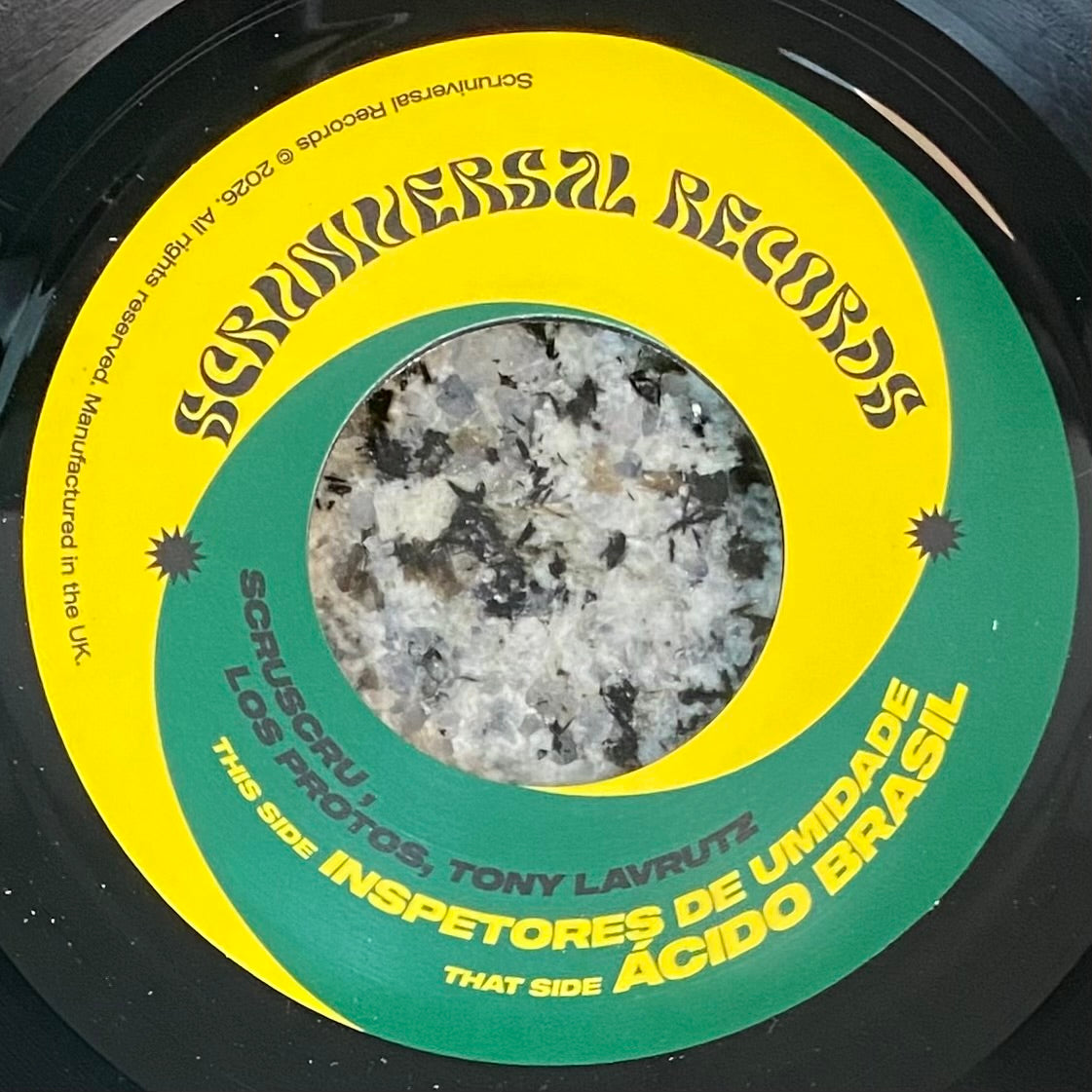 Scruscru, Los Protos & Tony Lavrutz - Inspetores De Umidade b/w Acido Brasil (7")