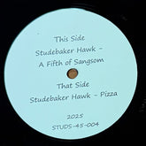 Studebaker Hawk - A Fifth of Sangsom b/w Pizza
