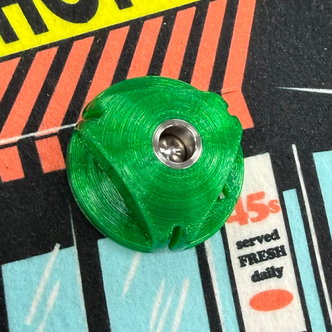 Delta-7 Flexible 45 Adapter - Green (pair)