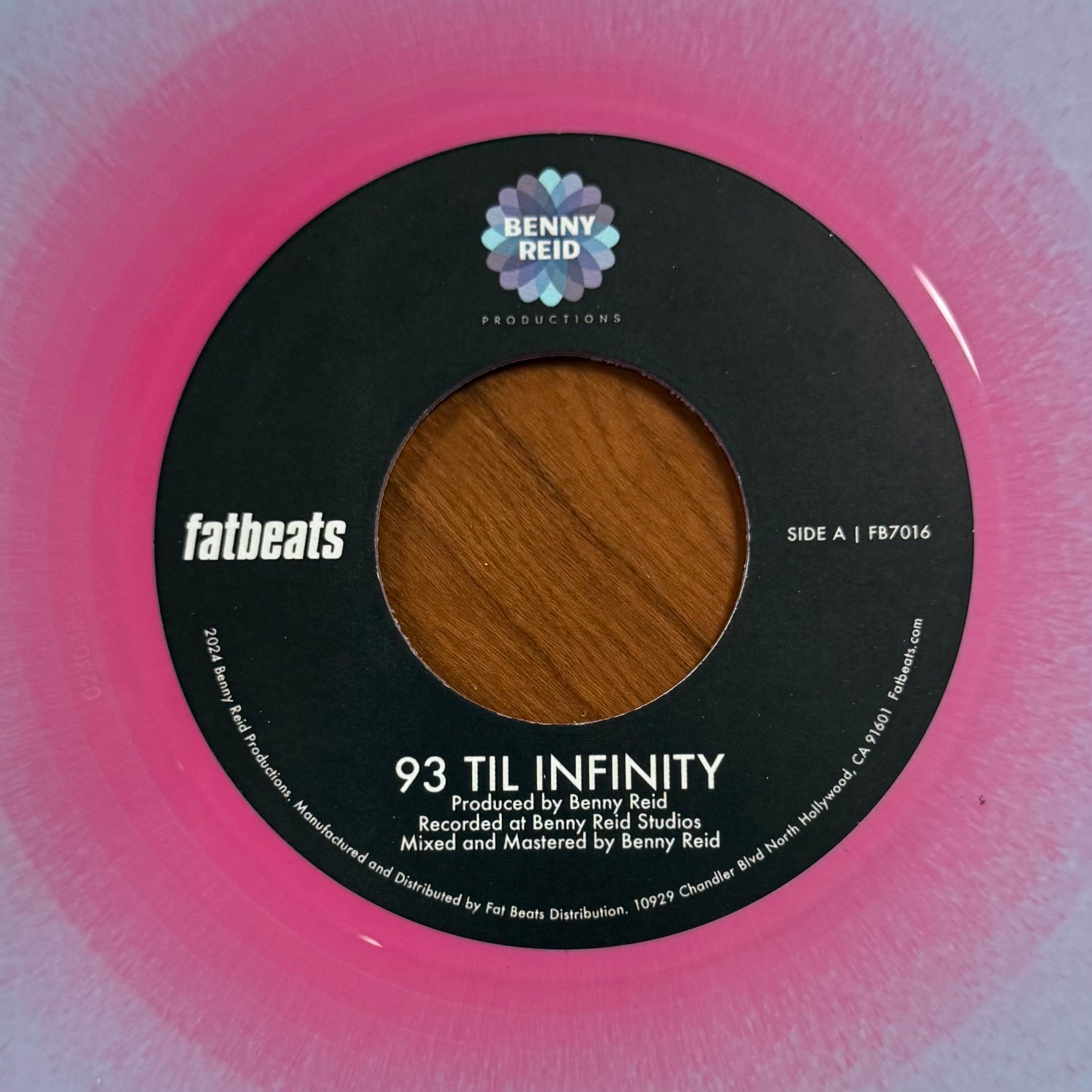 Benny Reid - 93 Til Infinity b/w Day One