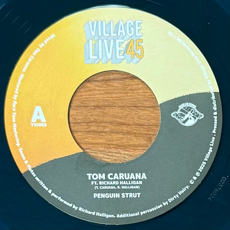 Tom Caruana - Penguin Strut b/w Pole Star (Blue Vinyl)