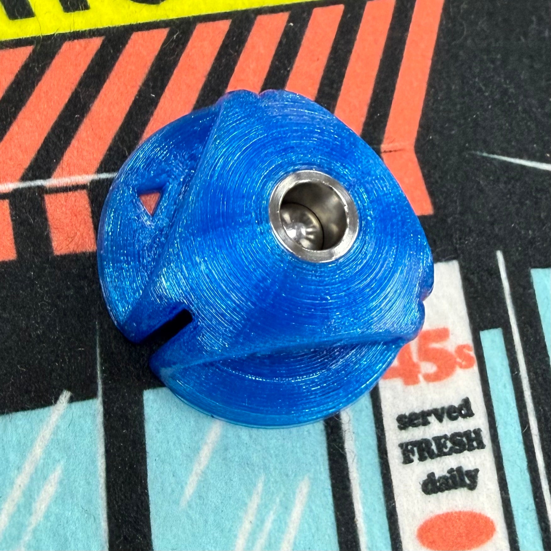 Delta-7 Flexible 45 Adapter - Blue (pair)
