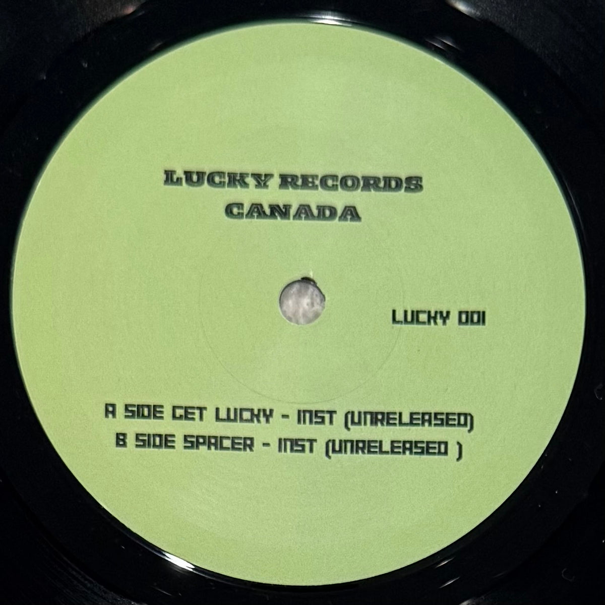 Daft Punk - Get Lucky (Inst) b/w Side Spacer (Inst)