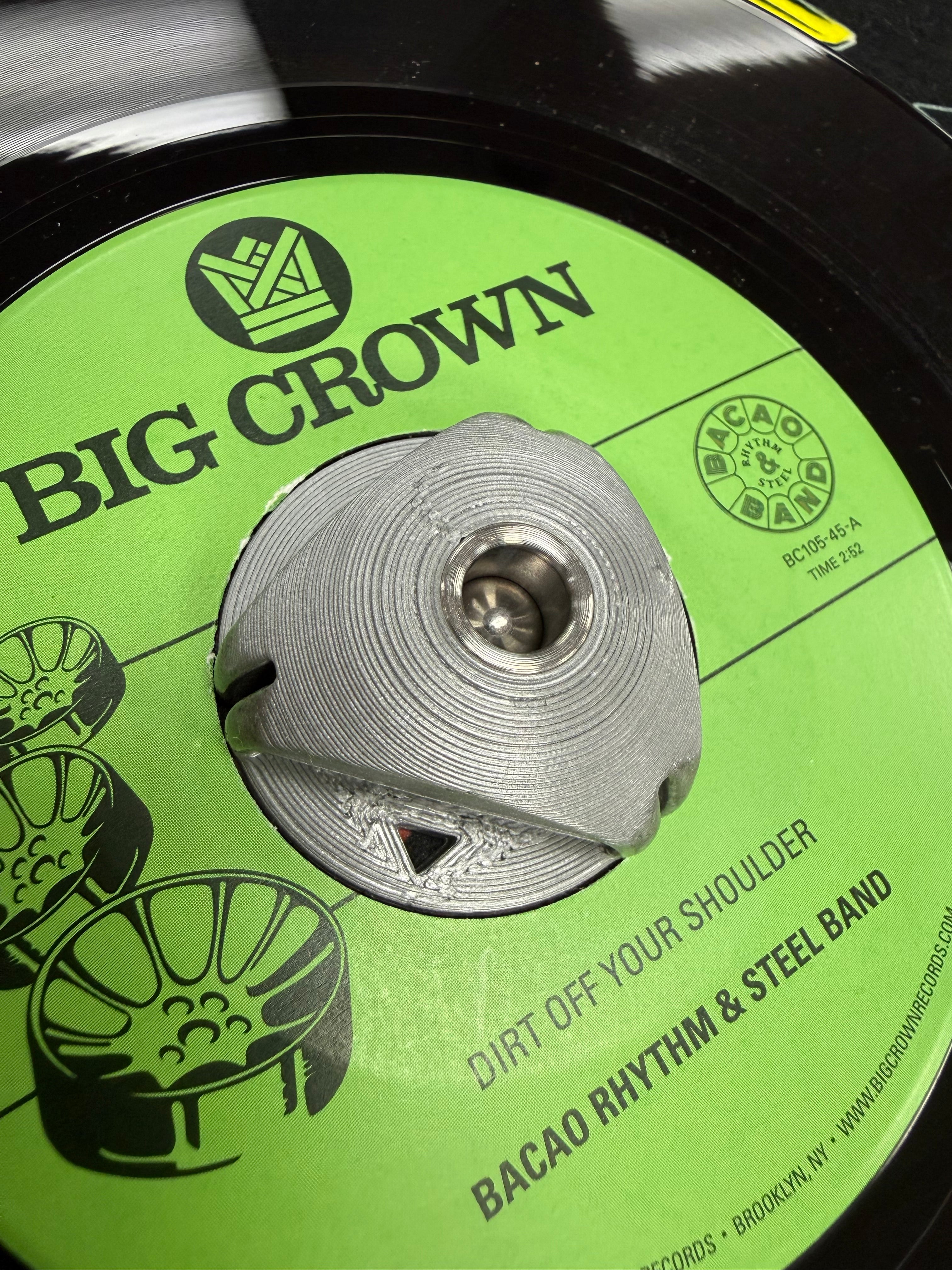 Delta-7 Flexible 45 Adapter - Silver (pair)