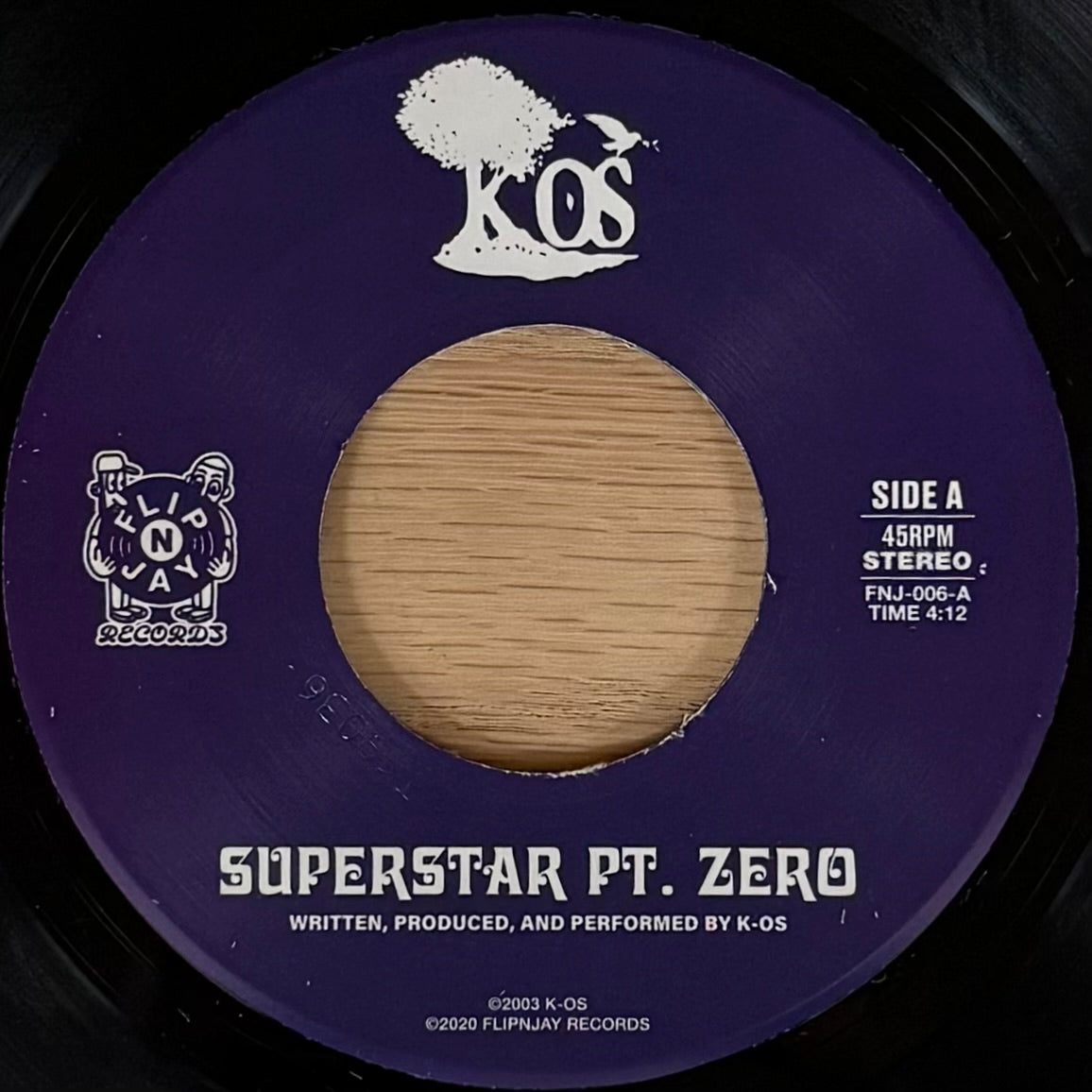 K-os - Superstar Pt. Zero b/w Supernovas