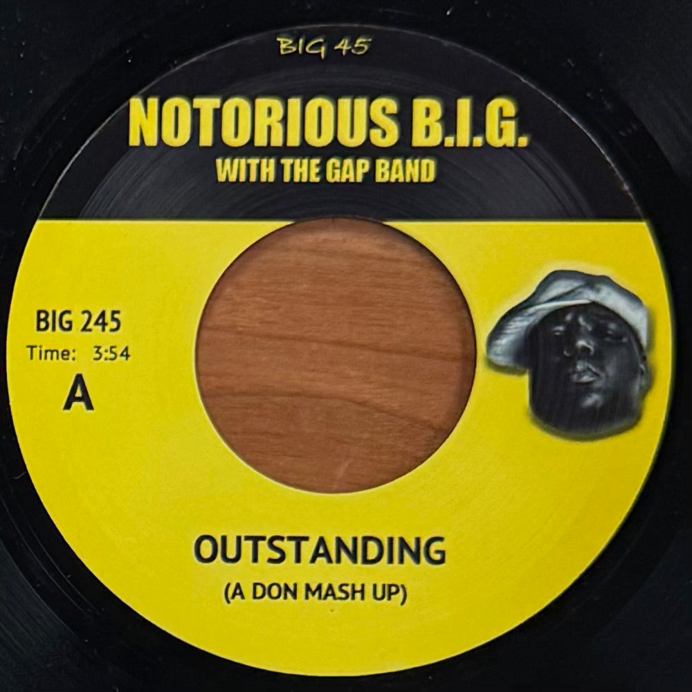 Notorious B.I.G. with the Gap Band - Outstanding b/w MF DOOM - The Next Supervillain