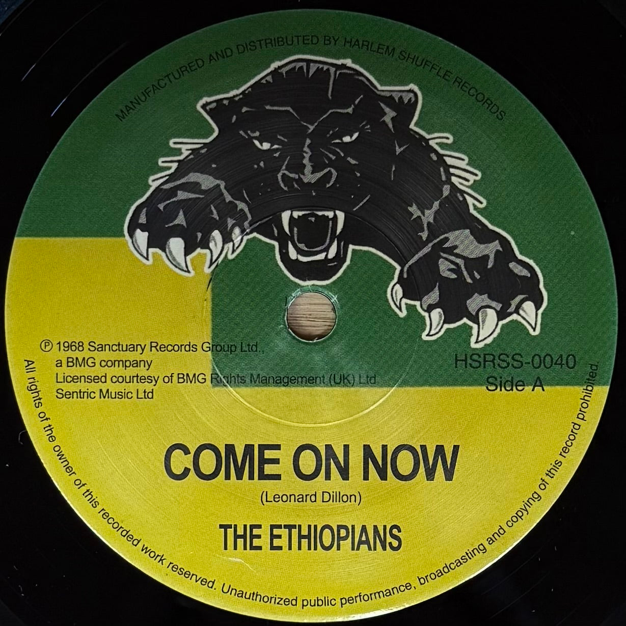 Ethiopians, The - Come On Now b/w Sh'Boom (7")