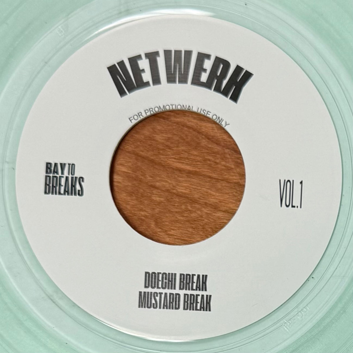 Netwerk - Mustard Break & Doechi Break b/w Mighty DelRokz - The Renegrade & Scratch Loop (Clear Vinyl)