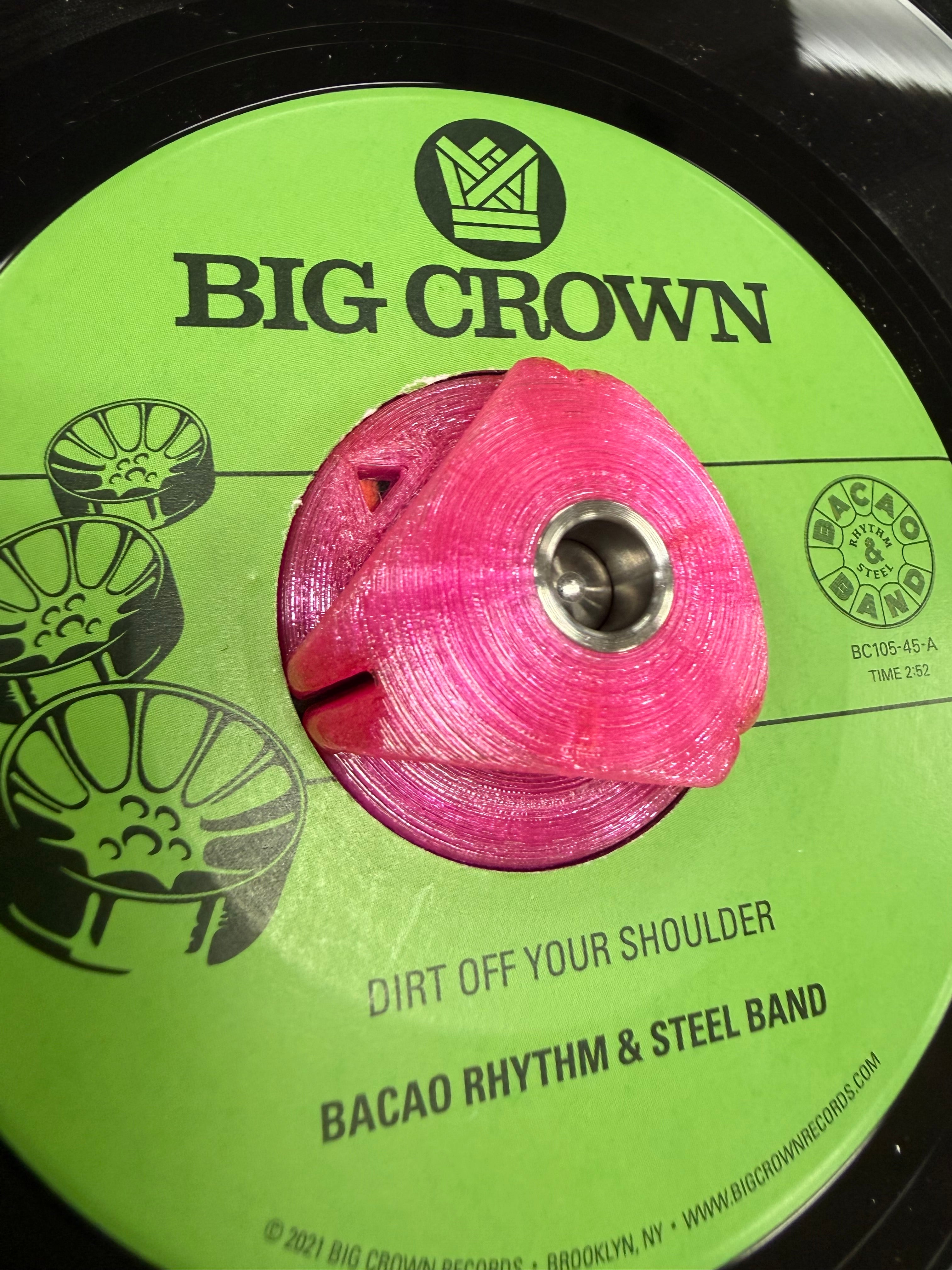 Delta-7 Flexible 45 Adapter - Pink (pair)