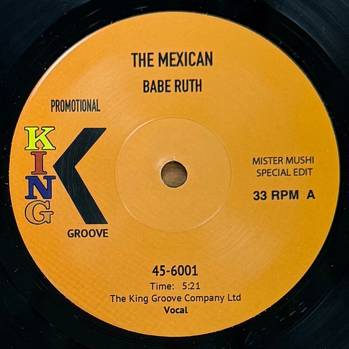 Babe Ruth - The Mexican b/w Inst