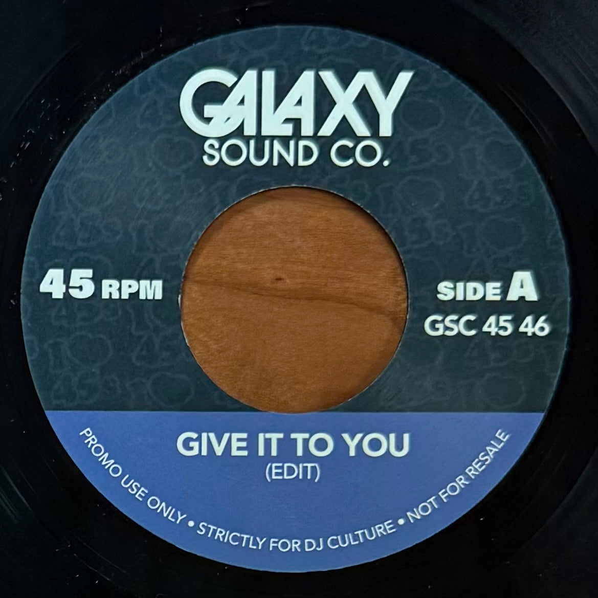 Galaxy Sound Co. - Give It to You b/w Faded