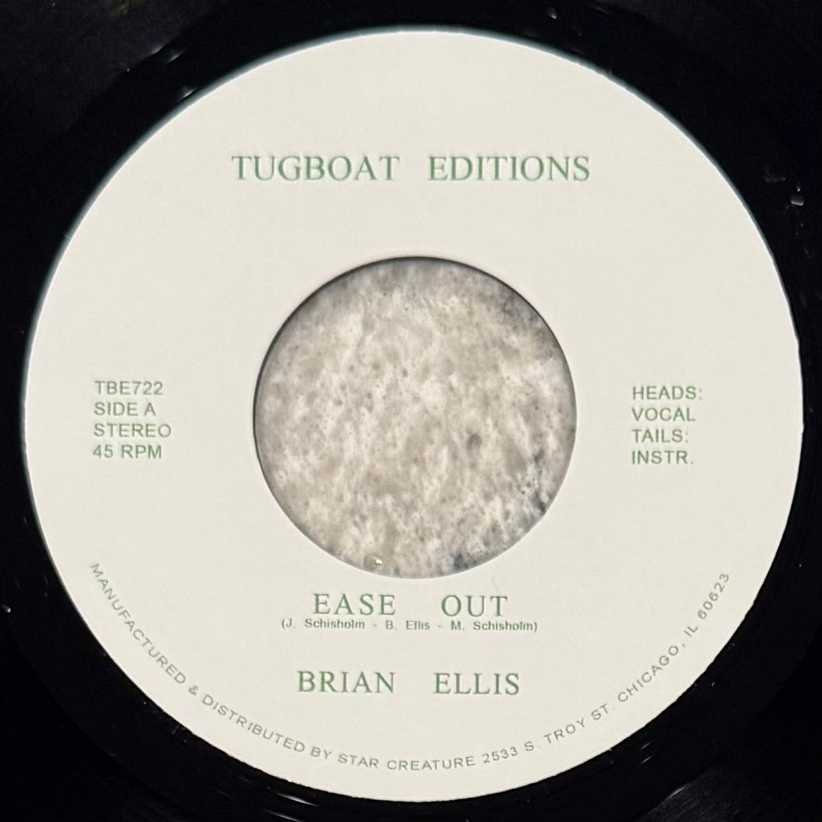 Brian Ellis - Ease Out b/w Inst