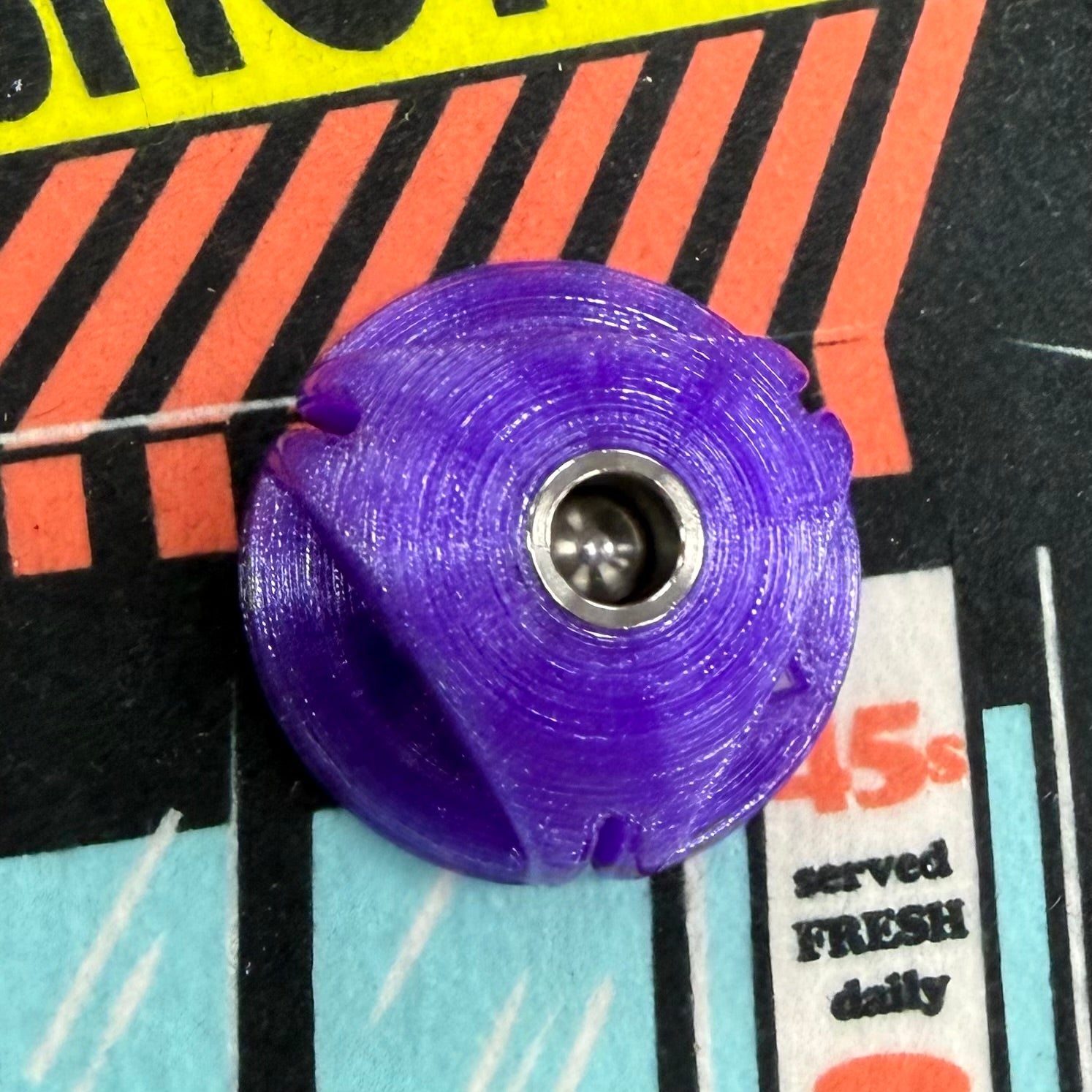 Delta-7 Flexible 45 Adapter - Purple (pair)