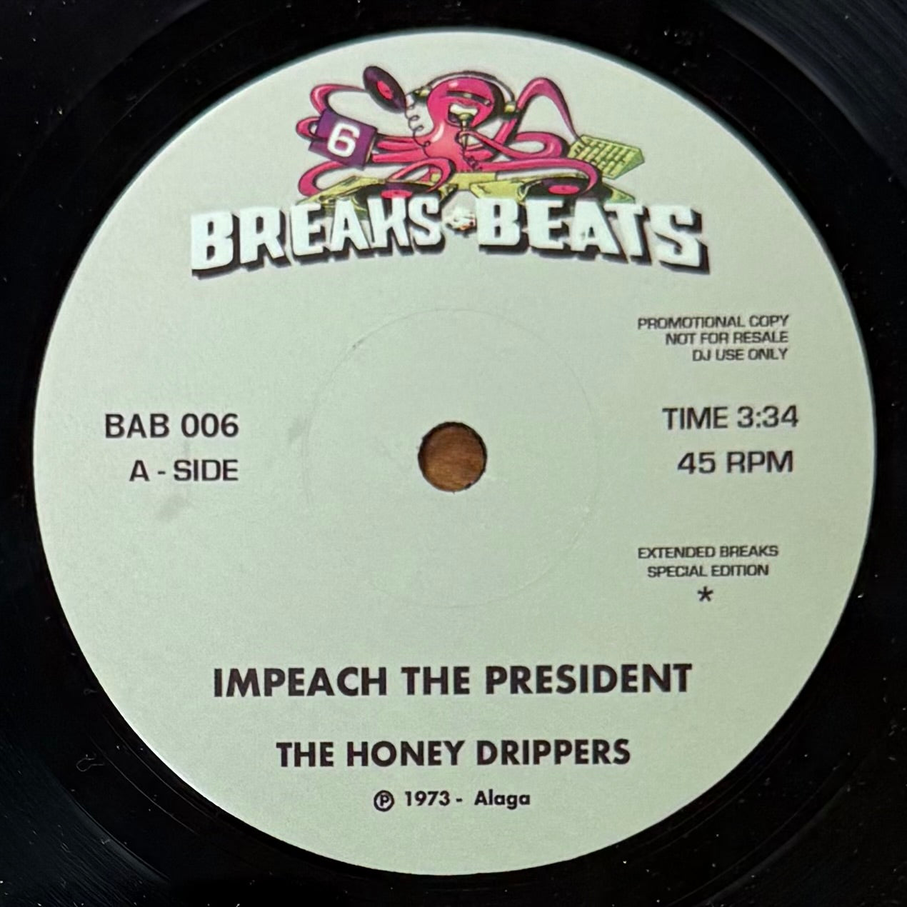 Honey Drippers, The - Impeach The President b/w Yellow Sunshine - Yellow Sunshine (7")