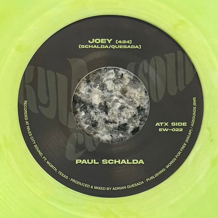 Paul Schalda - Joey b/w Let Me Be