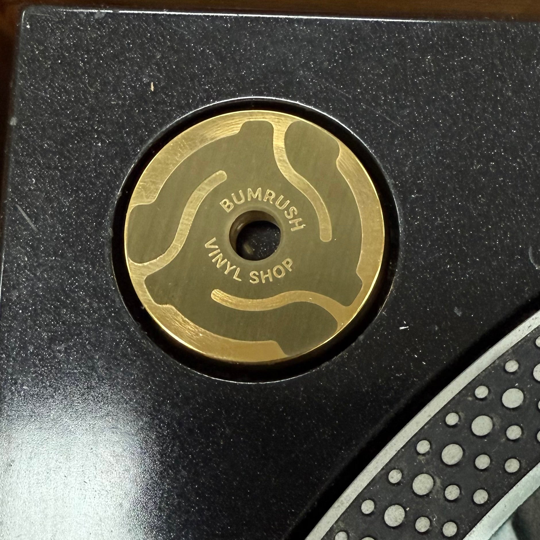 45 Adapter - Adapter Logo - Sure Shot Model 9 - Brass