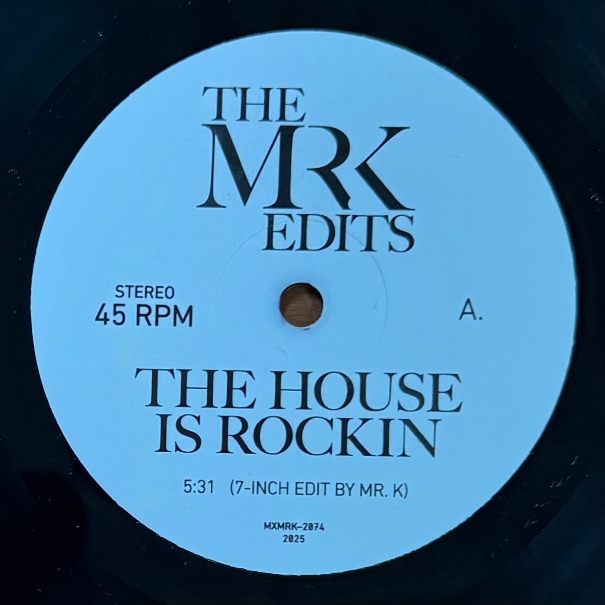 Mr. K Edits - The House Is Rockin b/w California Style