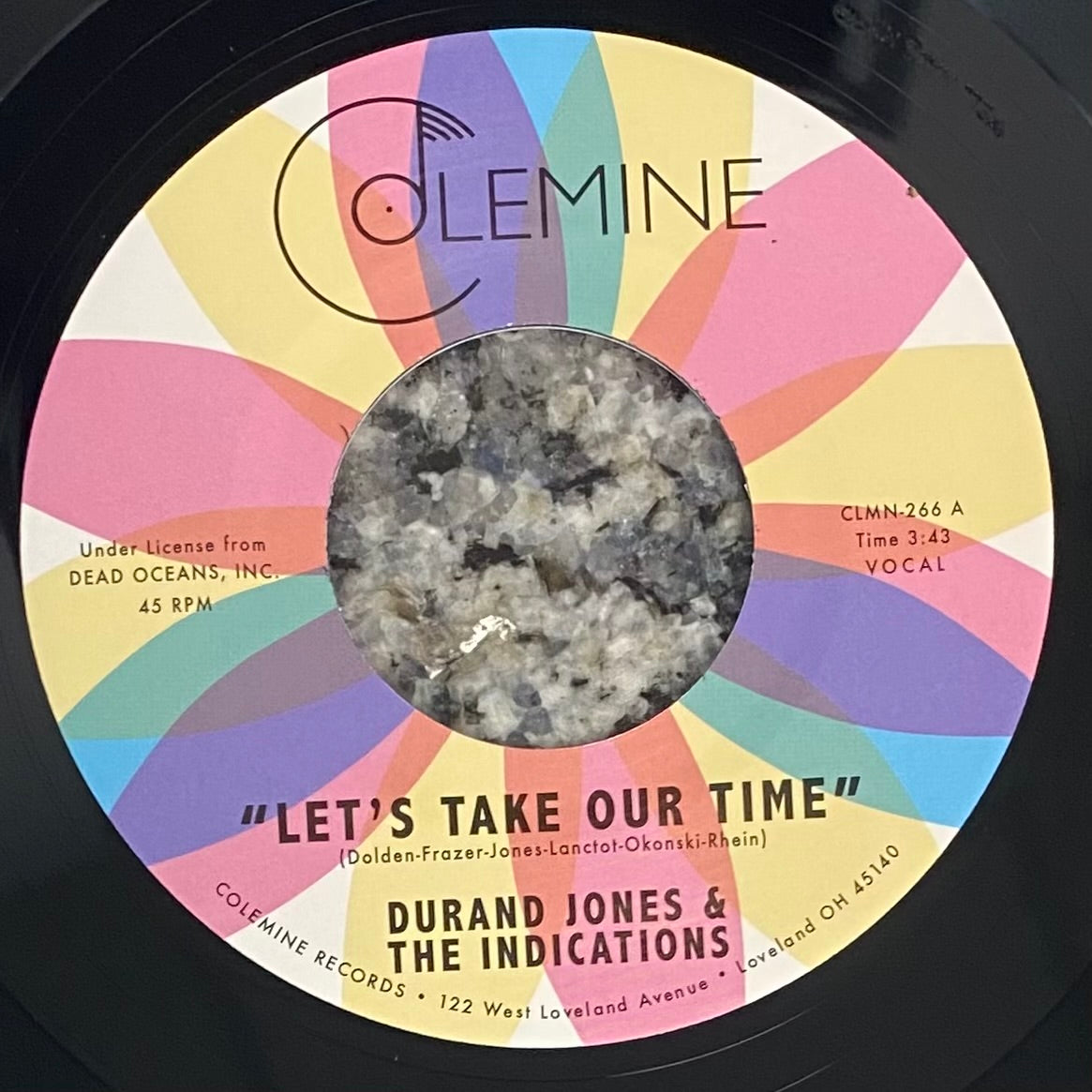 Durand Jones & The Indications - Let's Take Our Time b/w Flower Moon (Black Vinyl) (7")