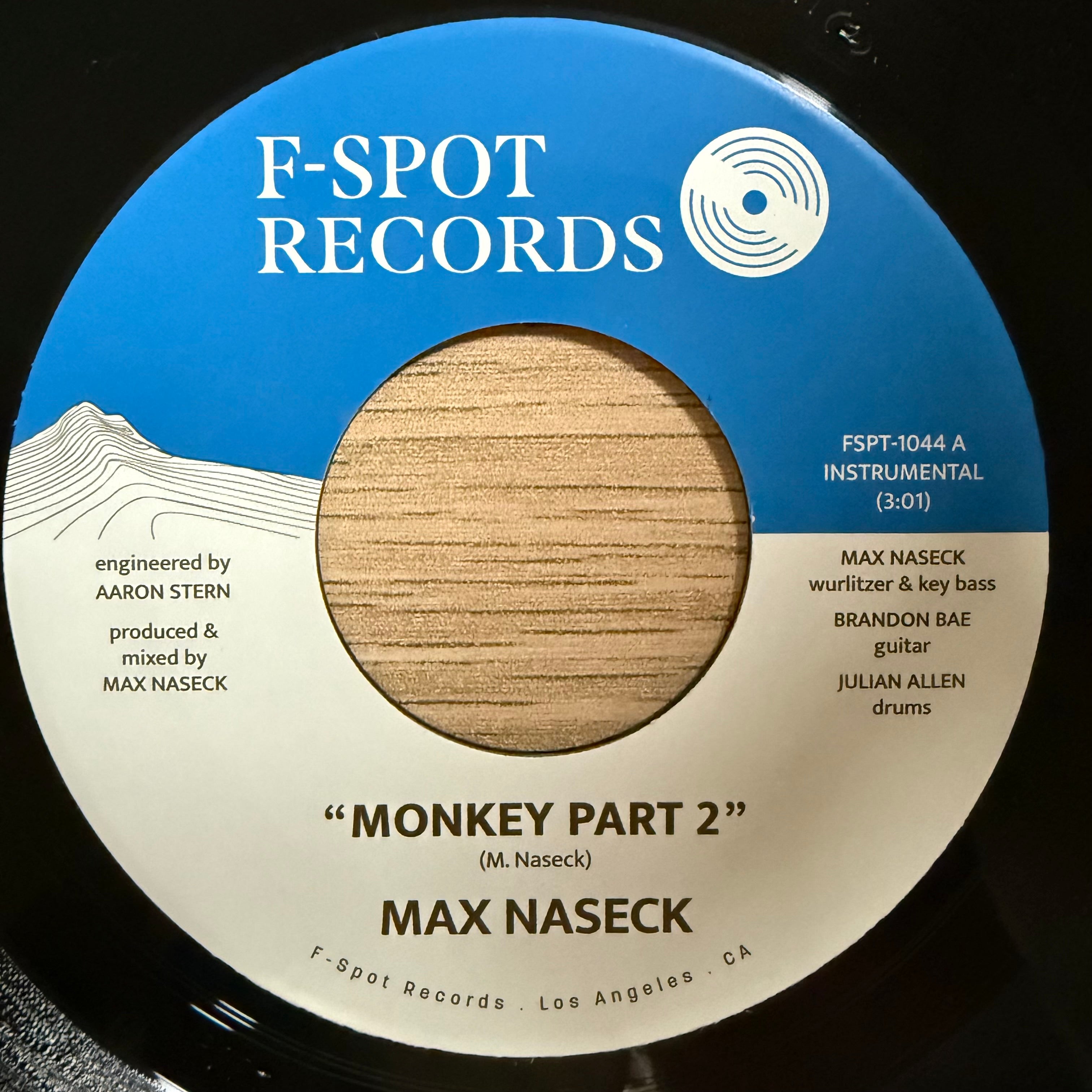 Max Naseck - Monkey Part 2 b/w Lully (7")