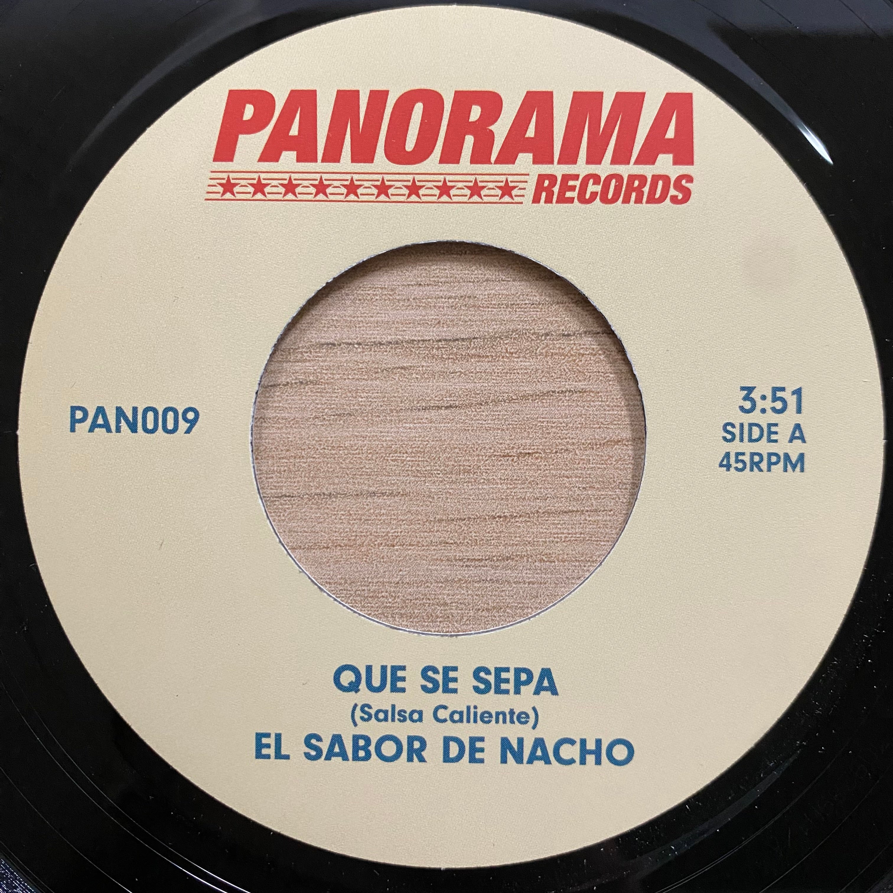 El Sabor De Nacho - Que Se Sepa b/w Don Lengua (7")