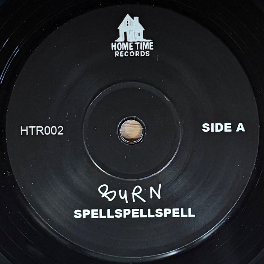 SpellSpellSpell - Burn b/w Brick (7")