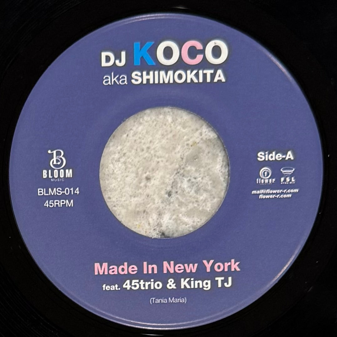 DJ Koco aka Shimokita - Made in New York b/w Re-Create #2