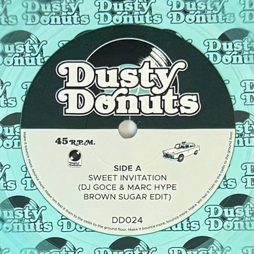 DJ Goce & Marc Hype - Sweet Invitation b/w DJ Goce & DJ Chvare - Cosmic Conversation (Coke Bottle Green Vinyl)