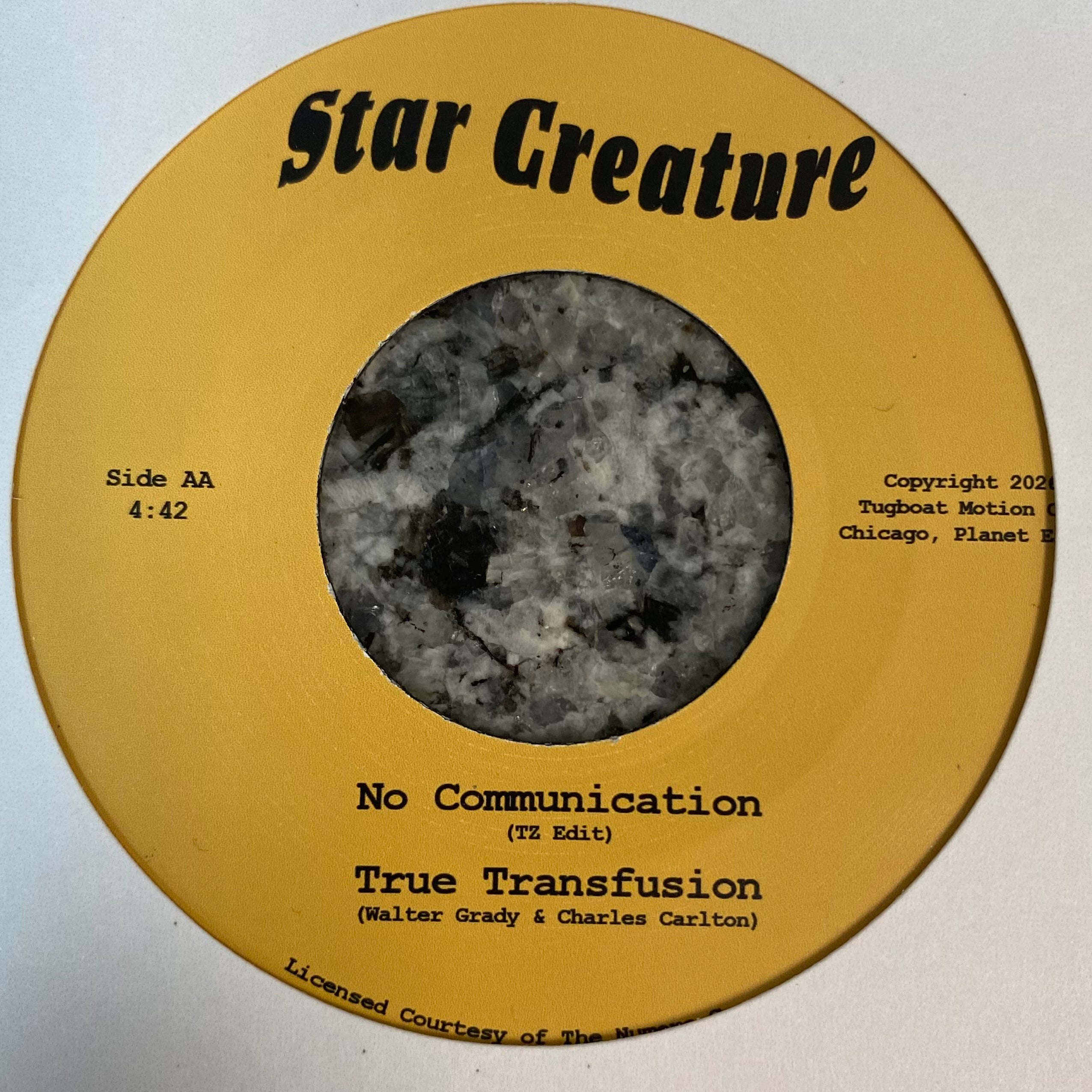 Chicago Funk Band - No Communication b/w True Transfusion - No Communication (7")