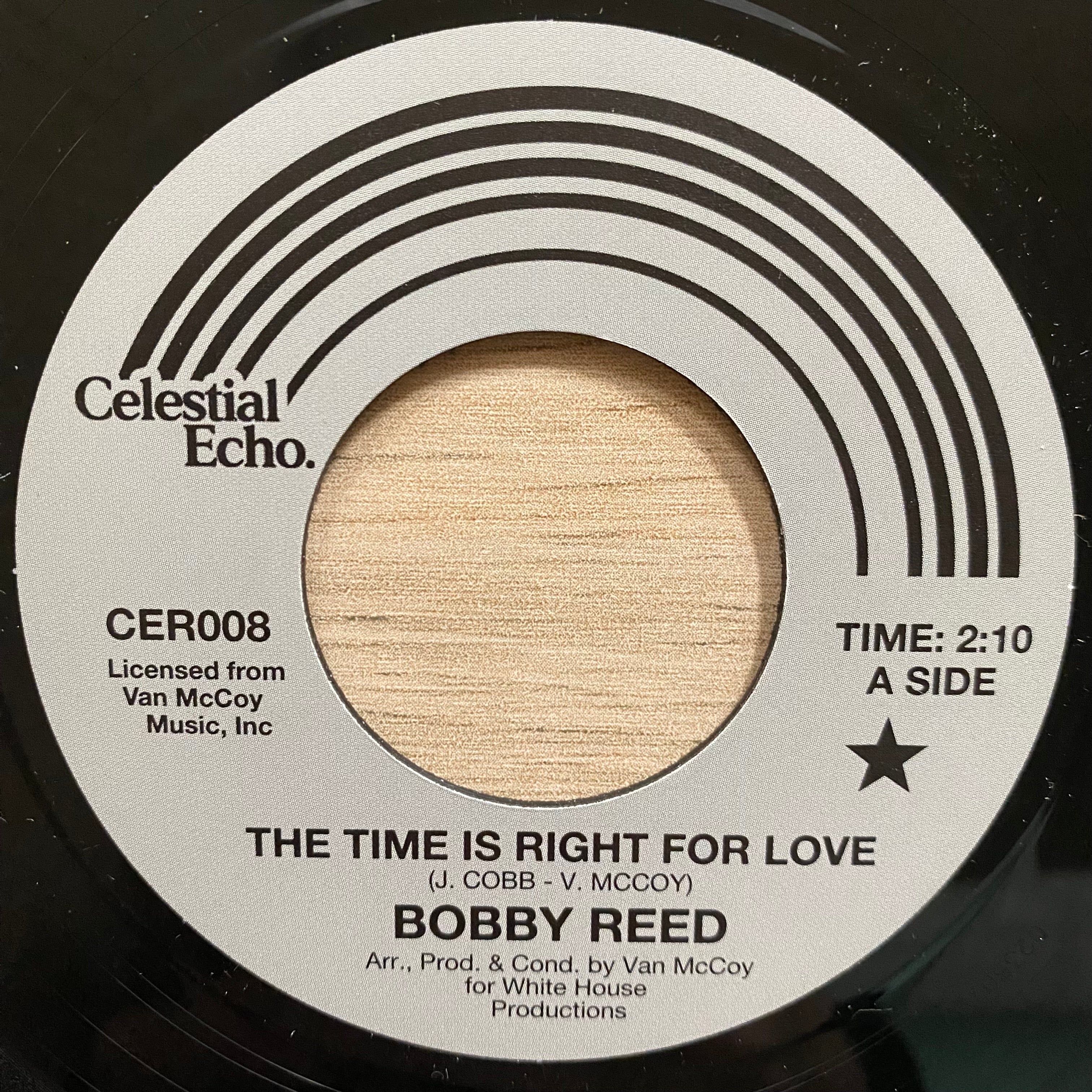 Bobby Reed - The Time Is Right For Love b/w If I Don't Love You (7")