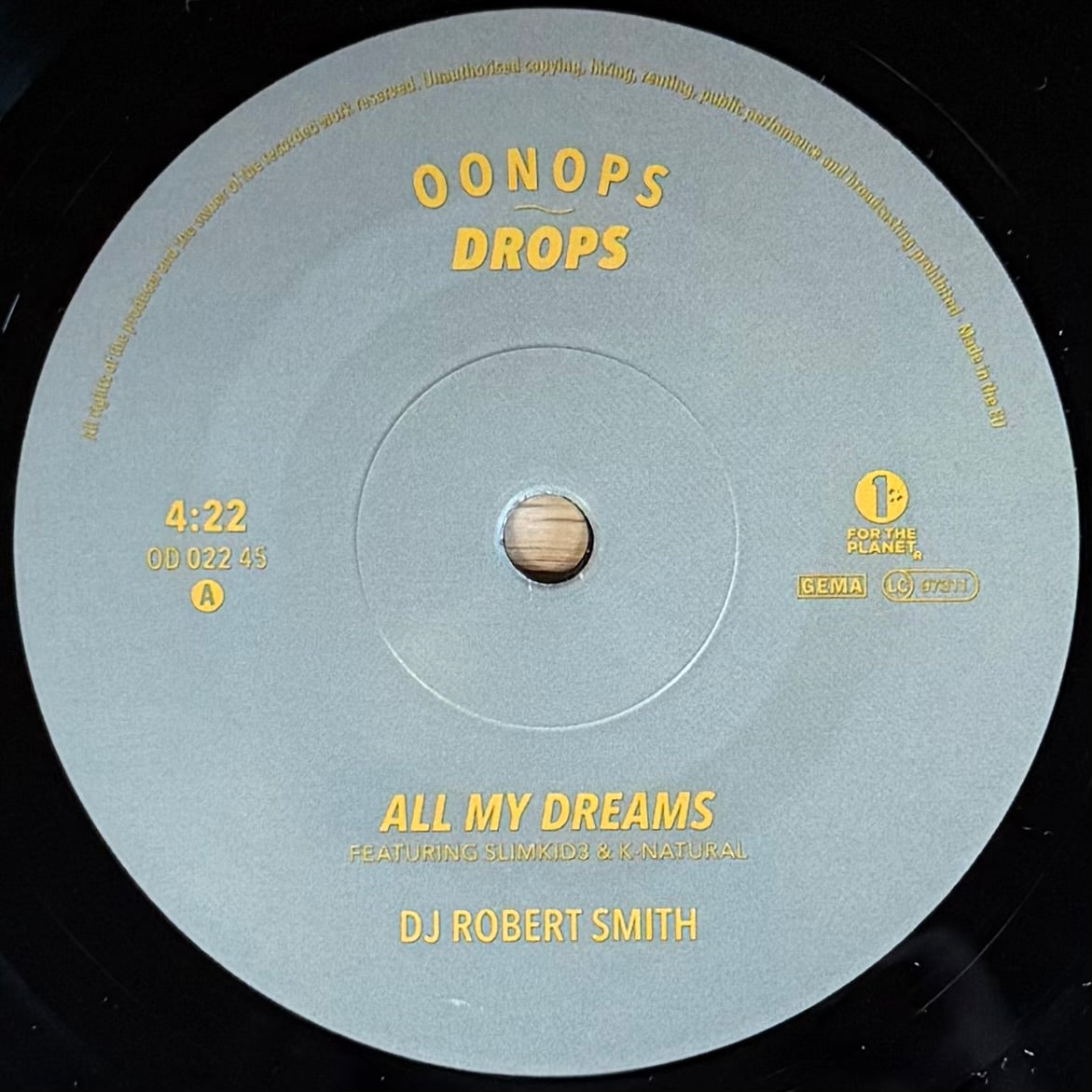 DJ Robert Smith feat. Slimkid3 & K-Natural - All My Dreams b/w Remix (7")