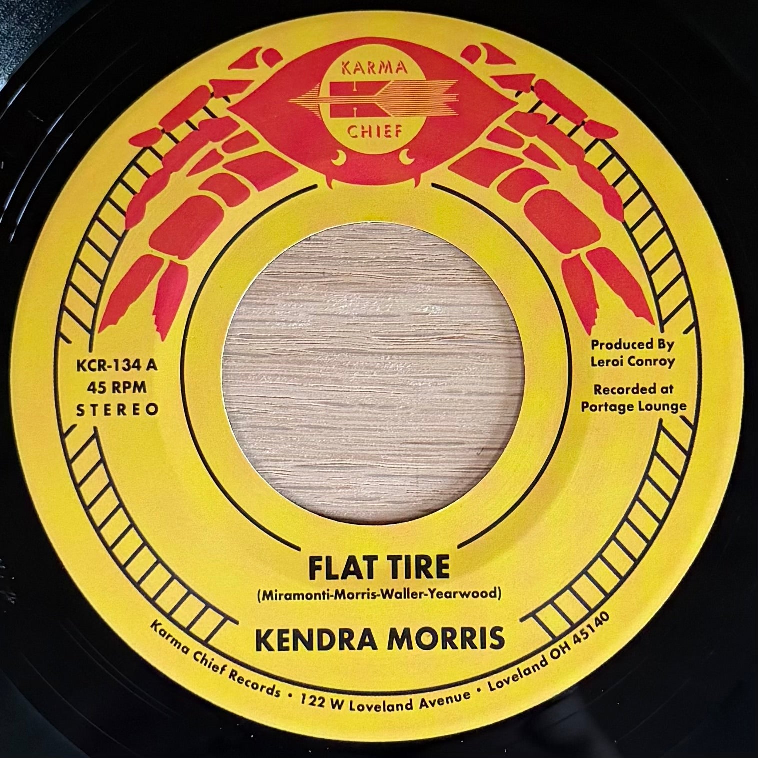 Kendra Morris - Flat Tire b/w Dub (7")