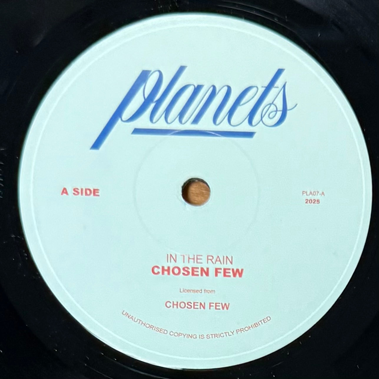 Chosen Few - In The Rain b/w Rain Drops