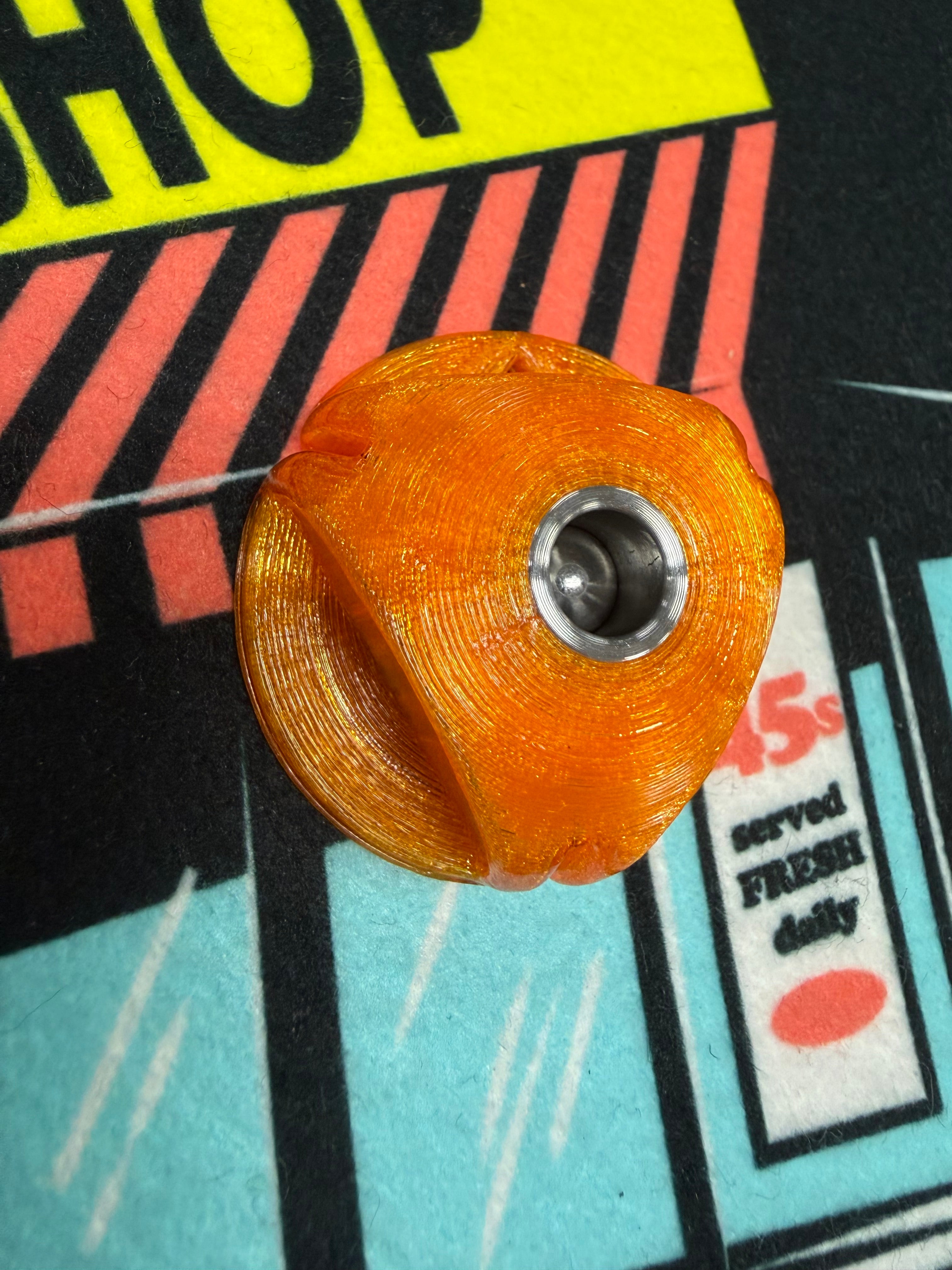 Delta-7 Flexible 45 Adapter - Orange (pair)