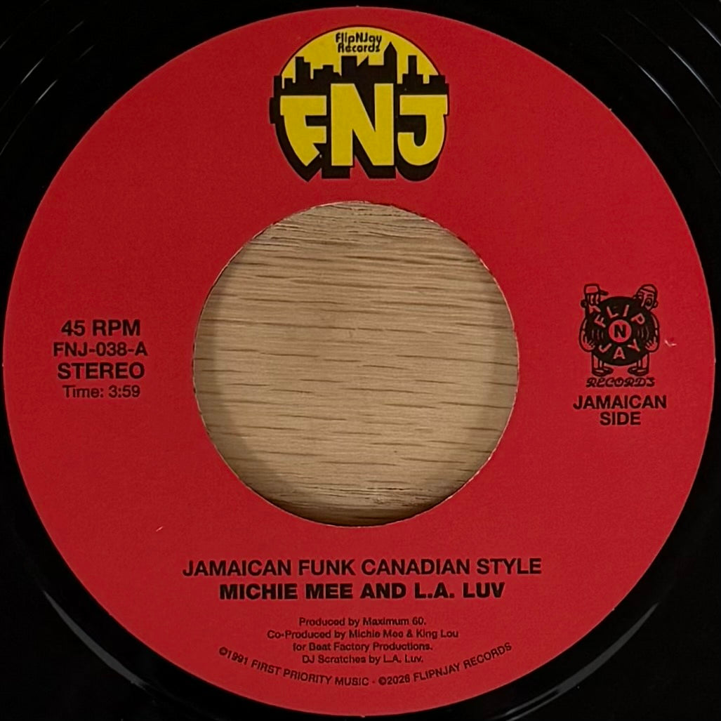 Michie Mee and L.A. Luv - Jamacian Funk Canadaian Style b/w Inst (7")