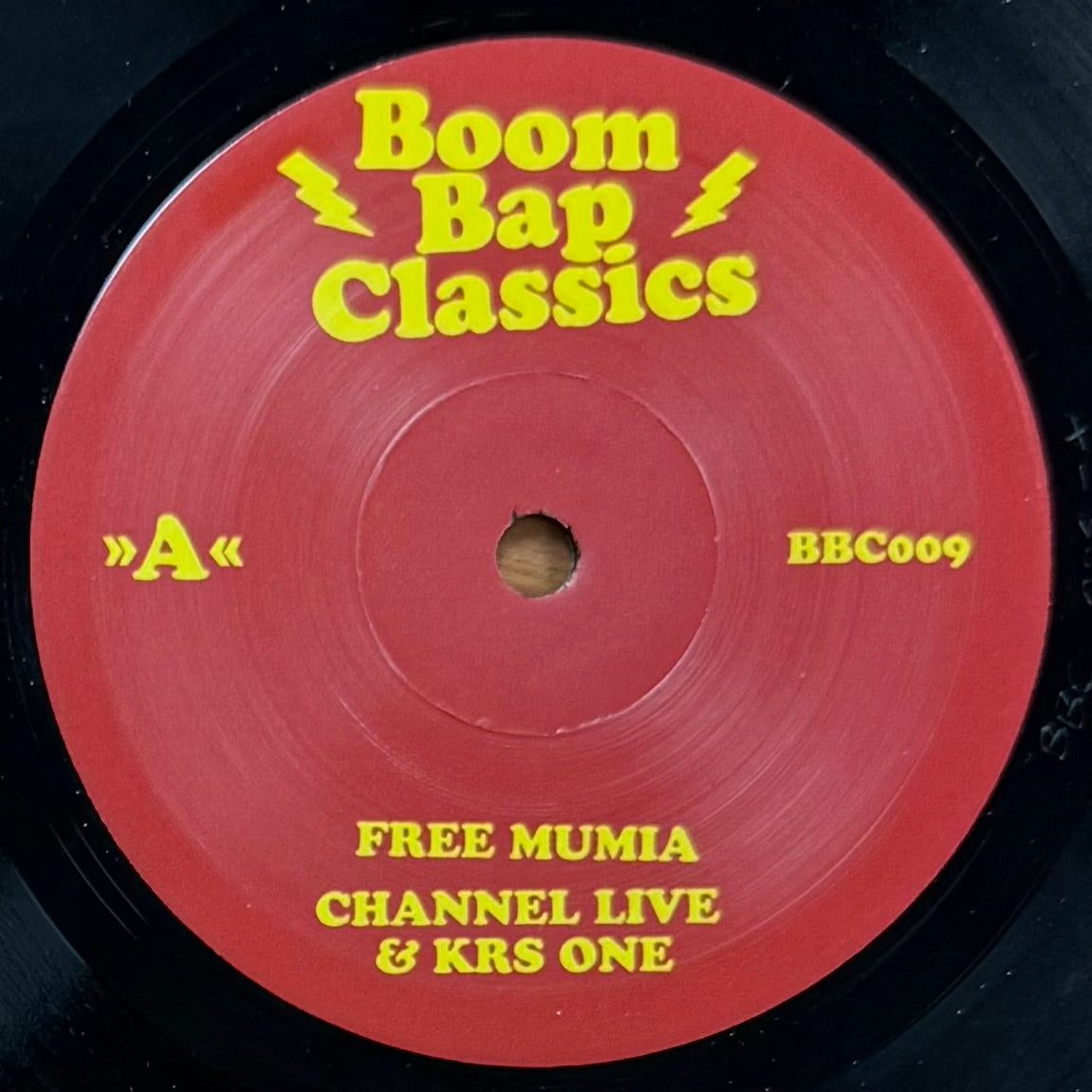 Channel Live & KRS-One - Free Mumia b/w KRS-One - Return of the Boom Bap