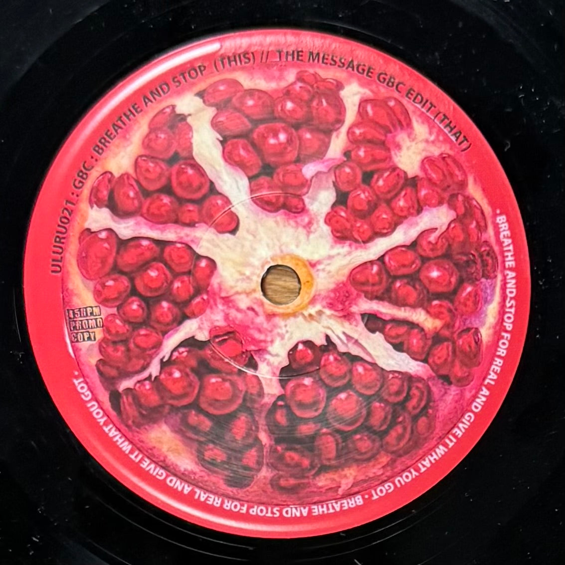 GBC - Breathe and Stop b/w The Message (Black Vinyl)