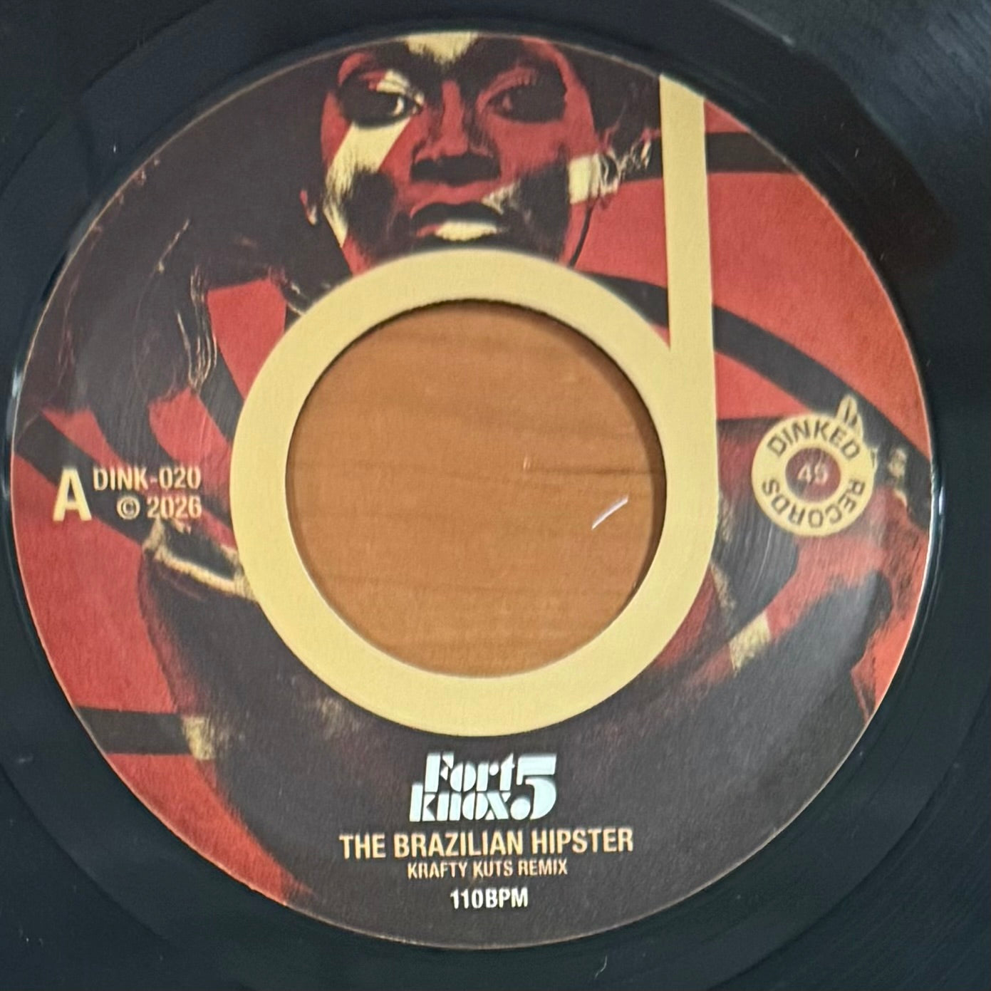 Fort Knox 5 - The Brazilian Hipster (Krafty Kuts Remix) b/w Cinco to the Brinco (Farid's 22 & P Remix) (7")