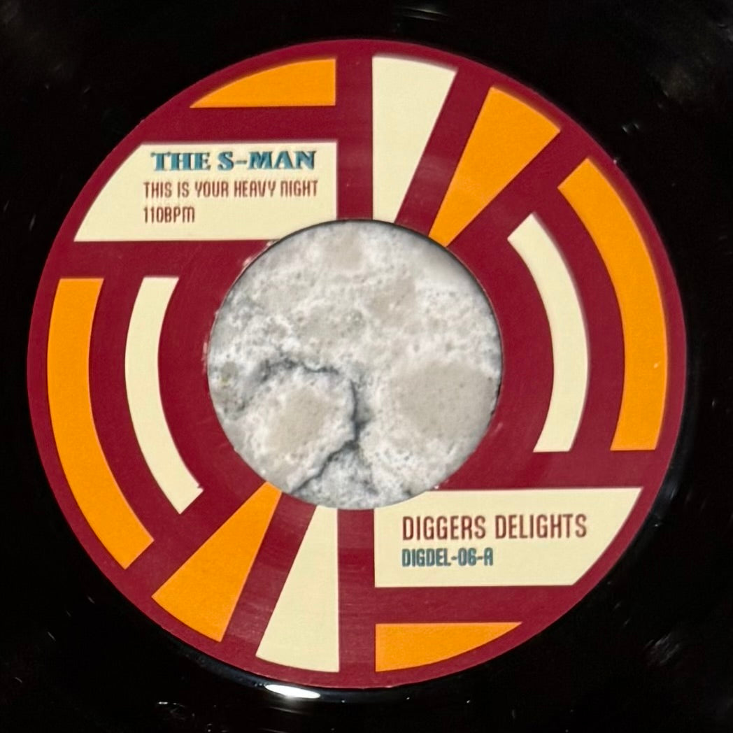 S-Man, The - This Is Your Heavy Night b/w Jackson Party (Black Vinyl)