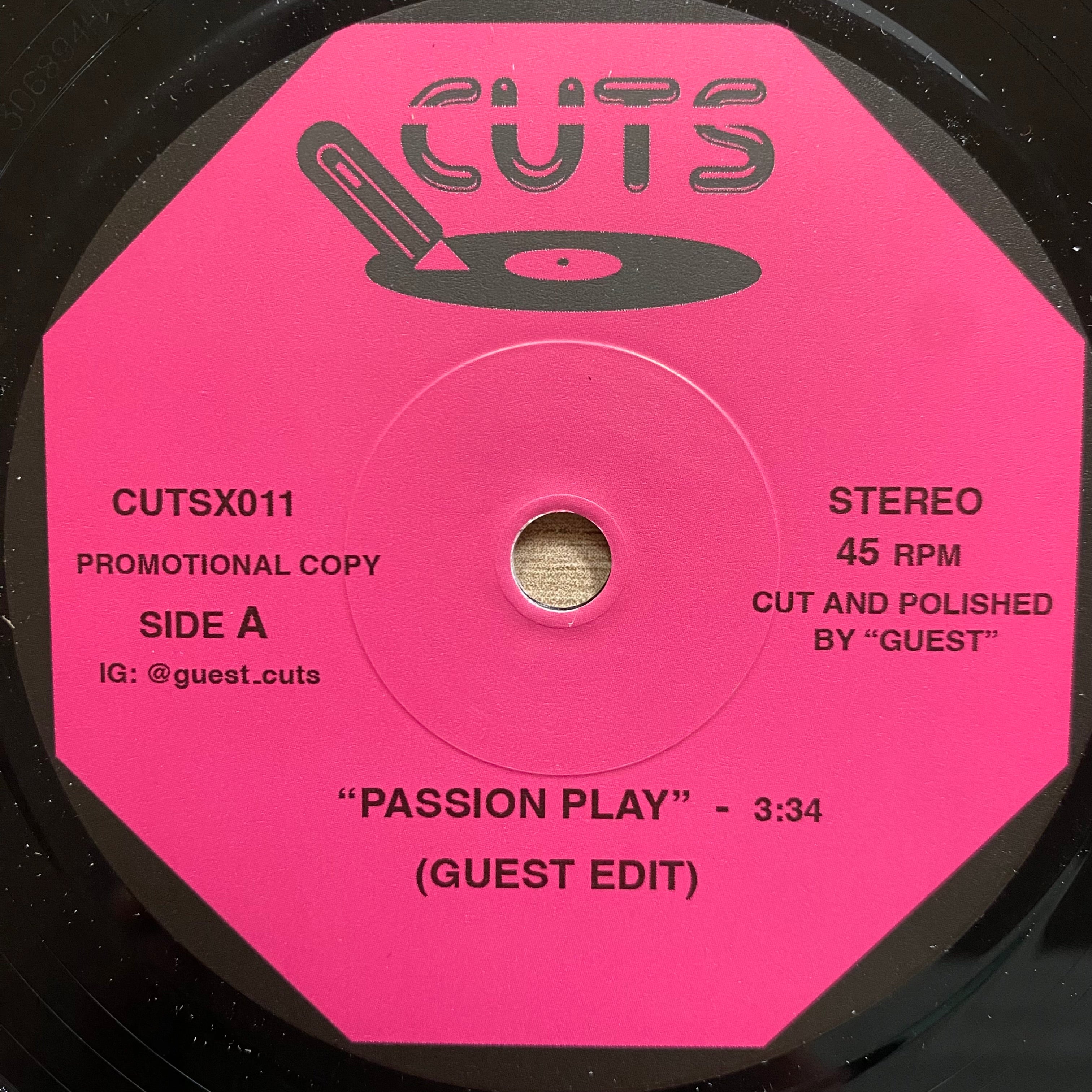Guest - Passion Play b/w Native Son (7")
