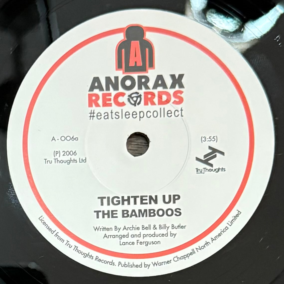 Bamboos, The - Tighten Up b/w The Witch